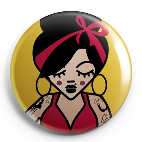 BADGE "Amy" / par l'illustratrice ©️Stéphanie Gerlier