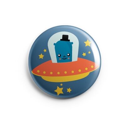 BADGE "Space" / by the illustrator ©️Stéphanie Gerlier
