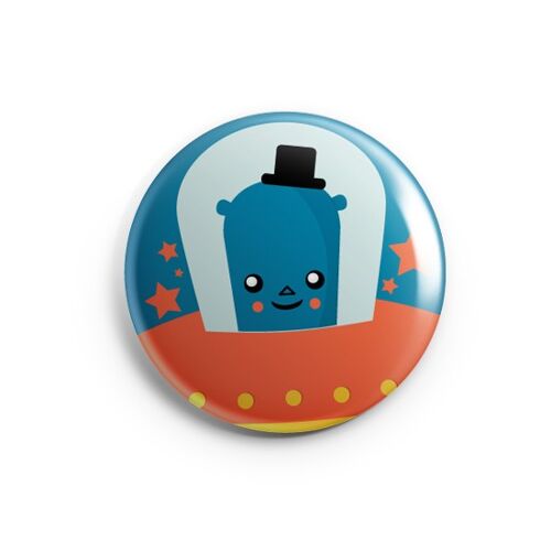 BADGE "E.T." / par l'illustratrice ©️Stéphanie Gerlier