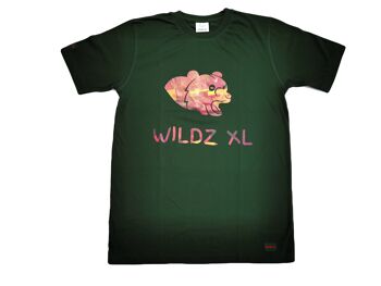 WILDZ XL's 1st Edition Bear T-shirt - Vert 3