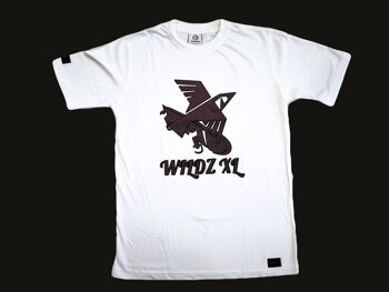WILDZ XL's 1st Edition Skateboarding Eagle T-shirt - beige 3