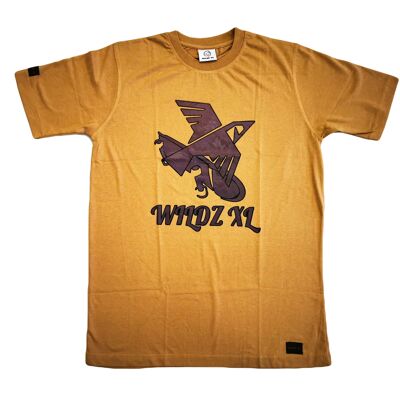 WILDZ XL's 1st Edition Skateboarding Eagle T-shirt - Gris
