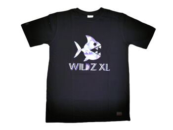 T-shirt Piranha 1ère édition de WILDZ XL - Noir 2