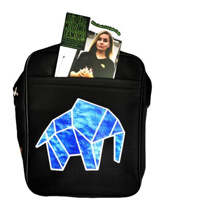 WILDZ XL Elephant bag - blue