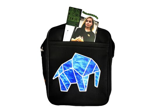 WILDZ XL Elephant bag - Black