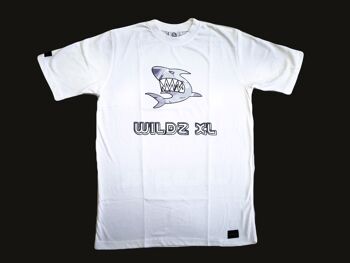 WILDZ XL's 1st Edition Shark T-shirt - Blanc 2