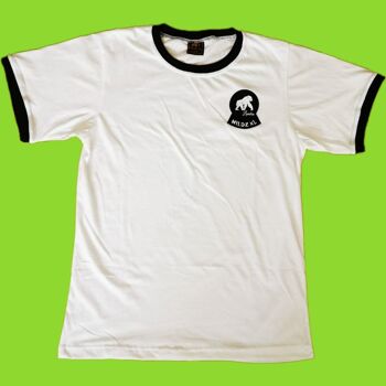 WILDZ XL Gorilla chemise trou de serrure - Blanc 1