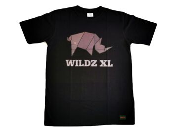 T-shirt Rhino 1ère édition de WILDZ XL - Noir 5