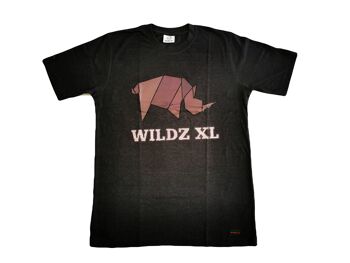 T-shirt Rhino 1ère édition de WILDZ XL - Gris 2