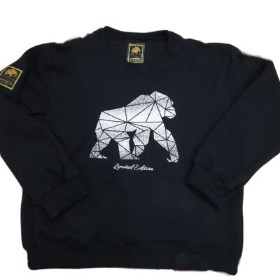 WILDZ XL Gorilla-Sweatshirt in limitierter Auflage - Grau