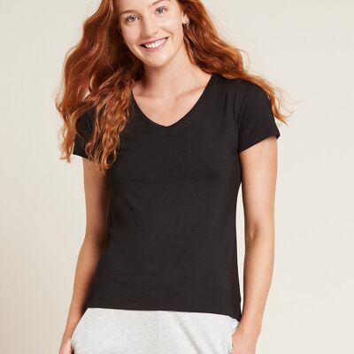 V-Neck Shirt  Black