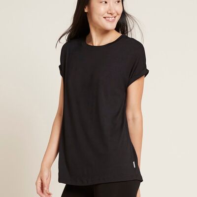 Downtime Lounge Top  Black