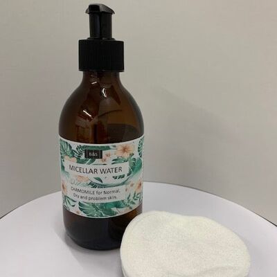 Micellar Cleansing Water - Chamomile with patters and pump