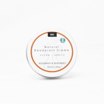 Deodorante Naturale Biologico - Rosmarino & Bergamotto