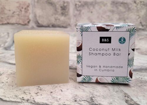 Coconut milk shampoo bar - VEGAN
