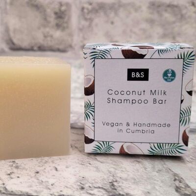 Coconut milk shampoo bar - VEGAN
