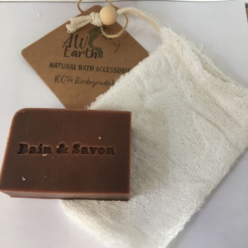 All Natural Bamboo soap Bag