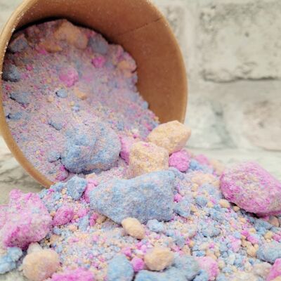 Crumble de bain de poussière de licorne