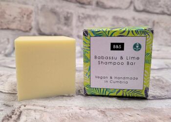 Shampoing solide Babassu & Citron Vert - VEGAN