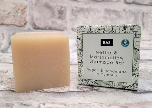 Nettle & Marshmallow Shampoo Bar - VEGAN