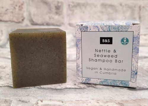 Nettle & Seaweed Shampoo Bar - VEGAN