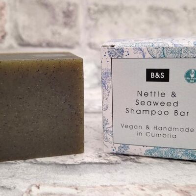 Nettle & Seaweed Shampoo Bar - VEGAN