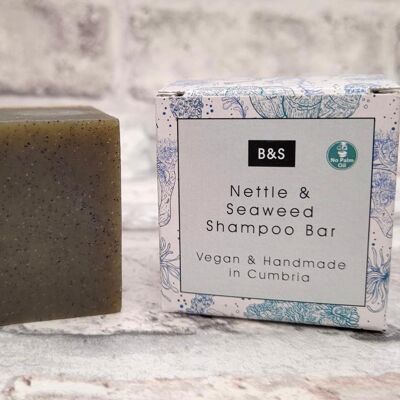 Nettle & Seaweed Shampoo Bar - VEGAN