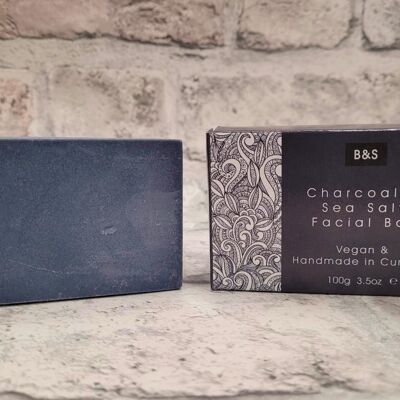 Charcoal & Sea Salt Facial Bar