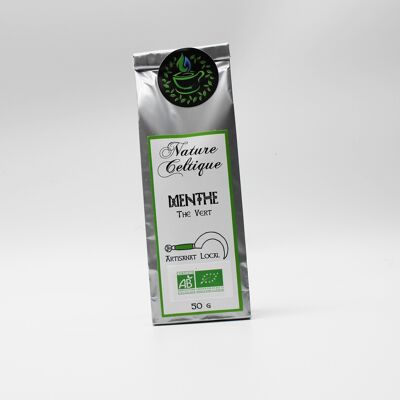 Mint green tea - 50g