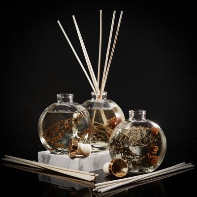 Lavender Glass Botanical Reed Diffuser