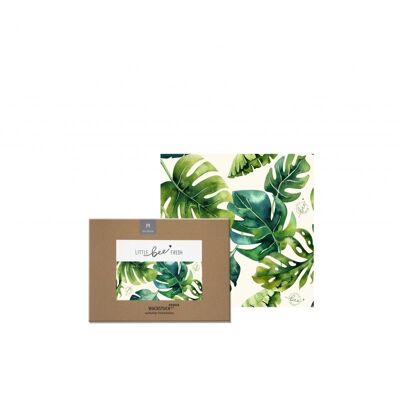 Vegan Oilcloth "M" – Jungle Green