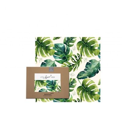 Vegan Oilcloth “L” – Jungle Green