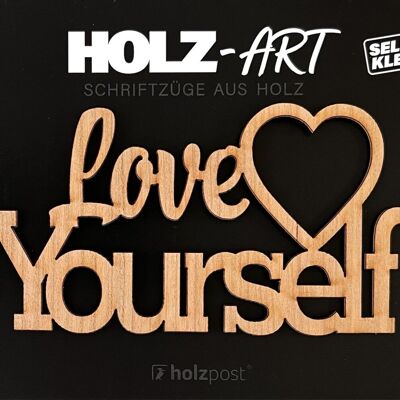 Lettering "Love Yourself"