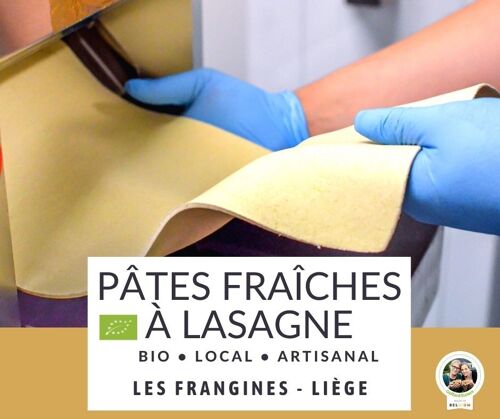 [Temporaire] Pâtes Fraîches bio aux Oeufs- LASAGNE