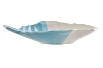 PLATEAU VIDE POCHE PORCELAINE 19X16X4 POISSON 3