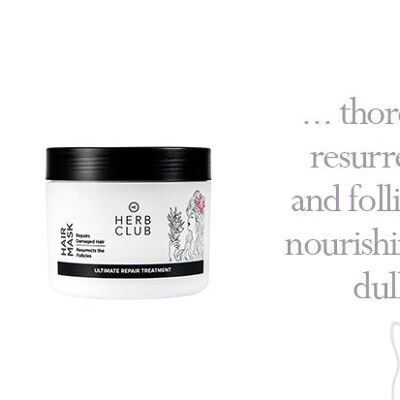 Herb Club Hair Mask 500ml.