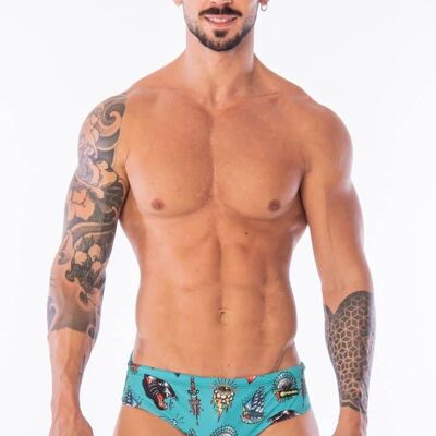 Swimwear - Tattoo Slip Costume