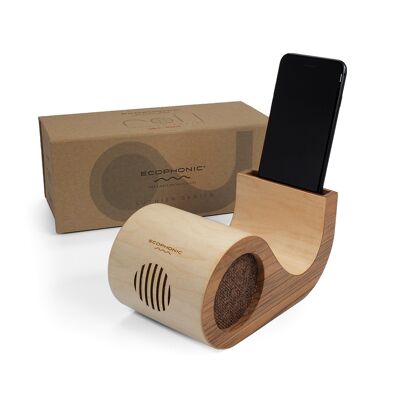 Ecophonic® ROLL® NERO Diffusore in Legno di Noce Naturale e Ecologico