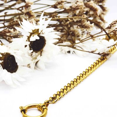 O'TAÏ Golden bracelet - Large chain