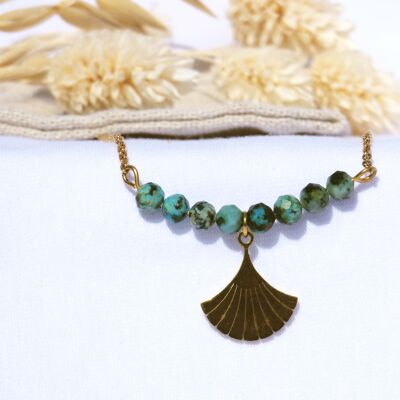 TANI necklace - Turquoise fine stone