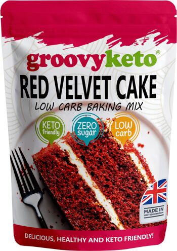 Mélange à gâteau Groovy Keto Red Velvet 1