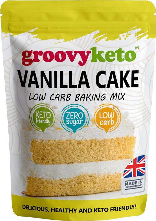 Groovy Keto Vanilla Cake Mix