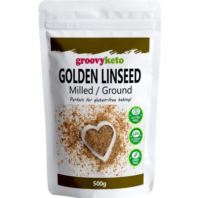 Groovy Keto Golden Milled Flaxseed / Linseed