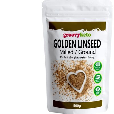 Groovy Keto Golden Milled semi di lino / semi di lino