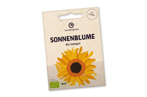 Bio Saatgut Sonnenblume