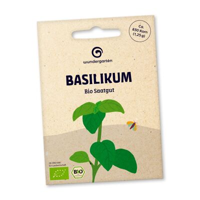 Organic seed basil