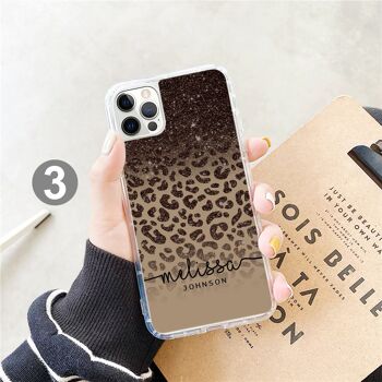 Étui en gel personnalisé à thème Animal Print (Tous les modèles) 251 - 3 1