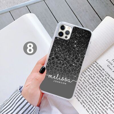 Personalised Animal Print theme gel case (All Models) 251 - 8