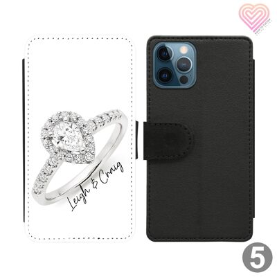 Estuche para teléfono con tapa personalizada Mega Design Collection - 5