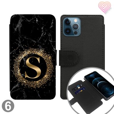 Star Sparks Collection Personalised Flip Wallet Phone Case - 6